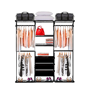 Closet Aramado - Linear CLR 250 com Gaveta - 1,90m