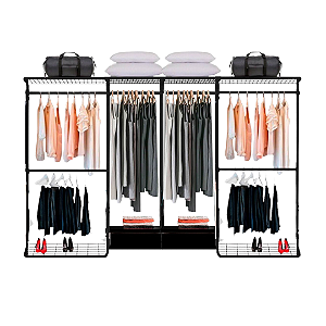 Closet Aramado - Linear CLR 371 com Gaveta - 3,10m