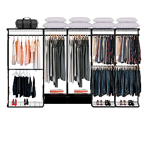 Closet Aramado - Linear CLR 371 com Gaveta - 3,40m