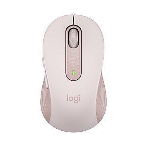 Mouse Logitech M650 Signature Rosa Sem Fio