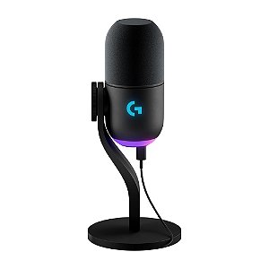 Microfone Logitech Yeti GX USB - Preto