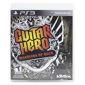 Jogo Usado Guitar Hero: Warriors of Rock PS3