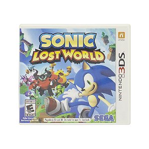 Jogo Usado Sonic Lost World - Nintendo 3DS