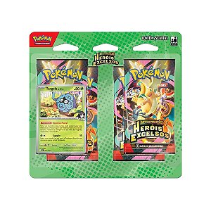 Blister Quádruplo Megaevolução Heróis Excelsos - Tangela da Érica (Português)