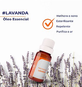 ÓLEO ESSENCIAL DE LAVANDA