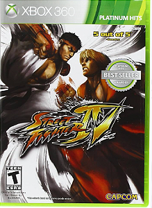 Street fighter 4 XBOX 360 Seminovo