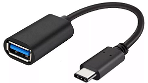 Cabo Adaptador Tipo C OTG Pendrive Usb Para Celular