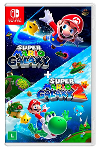 Super Mario Galaxy + Super Mario Galaxy 2 Nintendo Switch (Lacrado)