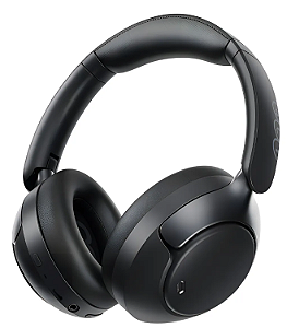 Headset QCY H3 Pro ANC 50dB Bluetooth 5.4 Multiponto 55h Cor Preto (Seminovo)