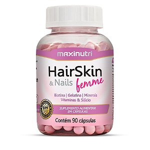 Hair, Skin & Nails Femme 90 cápsulas - MaxiNutri