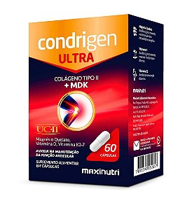 Condrigen Ultra (colágeno tipo 2 + MDK) 60 cáps - MaxiNutri