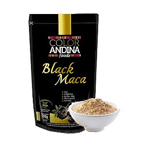 Maca Andina Pó Black 100g - Color Andina