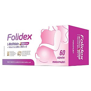 Folidex 60 cáps - MaxiNutri