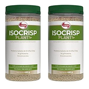 Kit 2uni Isocrisp Plant Pote 450g - Vitafor