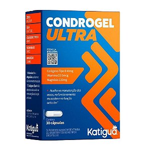 Condrogel Ultra 550mg 30 cáps  - Katiguá