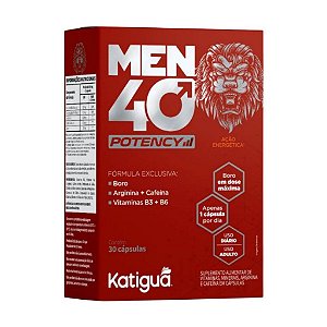 Men 40 Potency 500mg 30 cáps  - Katiguá