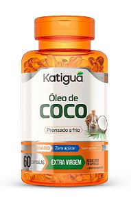 Oléo de Coco 1000mg 60 cáps  - Katiguá