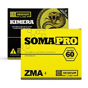 Combo Kimera Thermo + Soma PRO ZMA Pré-Hormonal  - Iridium Labs
