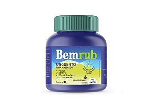 Descongestionante Refrescante Bemrub Balsamo 30g - Avvio