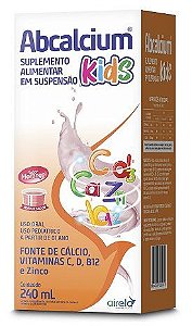 Abcalcium Kids 240ml Solução Oral - Airela