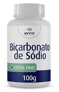 Bicarbonato de Sódio Extrafino Pó 100g - Avvio