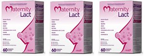 Kit 3uni Maternity Lact 60 Comprimidos - Airela