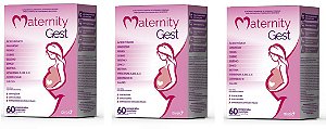 Kit 3uni Maternity Gest 60 Comprimidos - Airela