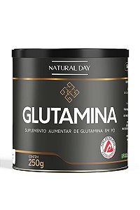 Glutamina Lata 250g - Natural Day