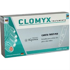 Clomyx Tratamento 2,5ml Unhas Fungos Bactérias - Alquimia