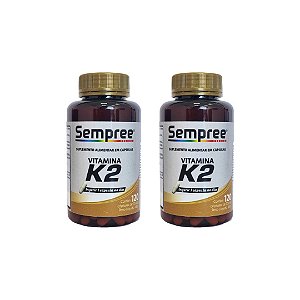 Kit 2uni Vitamina K2 SEMPREE 120cáps - Alquimia