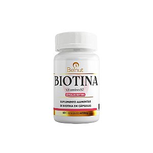 Biotina 400mg 60 Cáps Softgel - Belnut