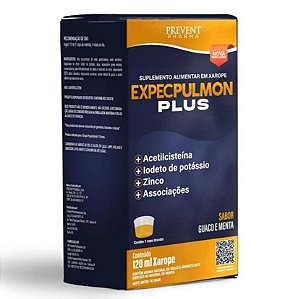 Expec Pulmon Plus Xpe Guaco/Menta 120ml - Prevent Pharma
