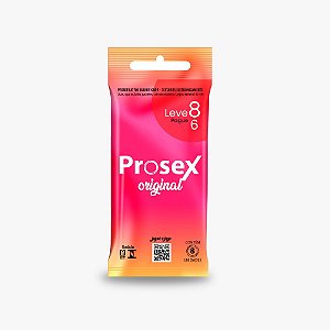 Preservativo Lubrificado Original 8uni - Prosex