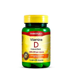 Vitamina D 100% IDR 60 Cáps - Maxinutri