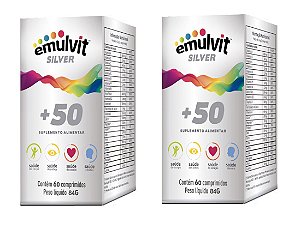 Kit 2uni Emulvit Silver (2x 60 comp.) - Kester Pharma