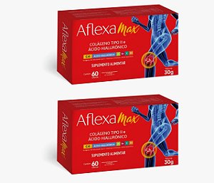 Kit 2uni Aflexa Max (2x 60 cáps) - Kester Pharma