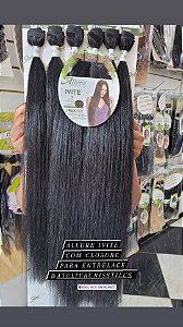 Cabelo orgânico Allure Ivite cor 1b preto