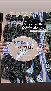Cabelo Orgânico Isabella Merica Hair super Star cor 2