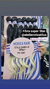Cabelo Orgânico Isabella Merica Hair super Star cor cariforniana 2/613#