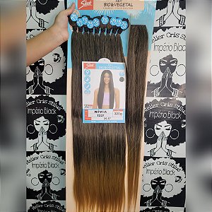 Cabelo bio fibra Nivia sleek cor t2/27