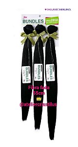 Cabelo orgânico Bundles Fada cor 1B