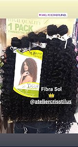 Cabelo orgânico Trueme Sol cor 1B