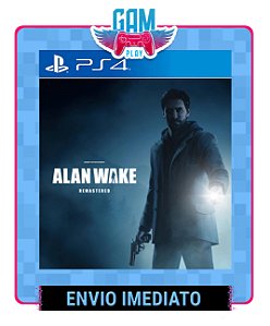 Alan Wake Remastered - Playstation 4 - Edição Padrão - Midia Digital