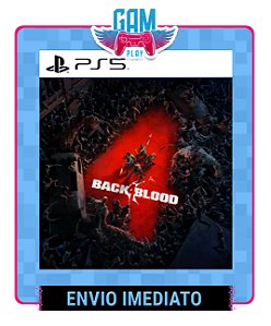 Back 4 Blood - Playstation 5 - Edição Padrão - Midia Digital