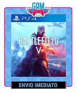 Battlefield V  - Playstation 4 - Edição Padrão - Midia Digital
