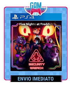 Five Nights at Freddy's: Security Breach - Playstation 4 - Edição Padrão - Midia Digital