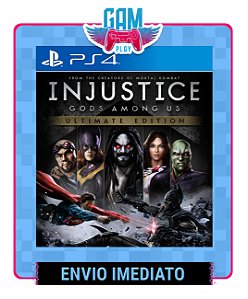 Injustice: Gods Among Us  -  Playstation 4 - Edição Padrão - Midia Digital