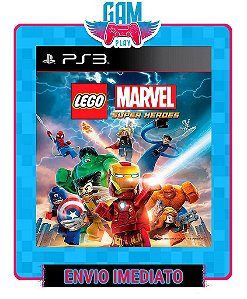 Lego Marvel Super Heroes - Ps3 - Midia Digital
