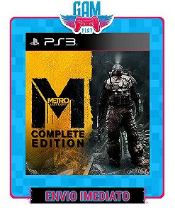 Metro Last Light Complete Edition -  Playstation 3 - Midia Digital
