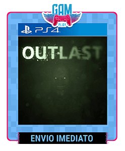 Outlast  -  Playstation 4 - Edição Padrão - Midia Digital